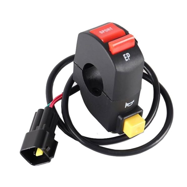 Light Bee Left Sport/Eco Combination Switch Assembly - Image 2