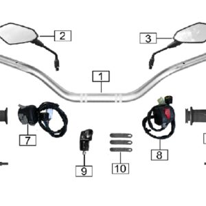 All Light Bee model years are covered by stock replacement handlebars.